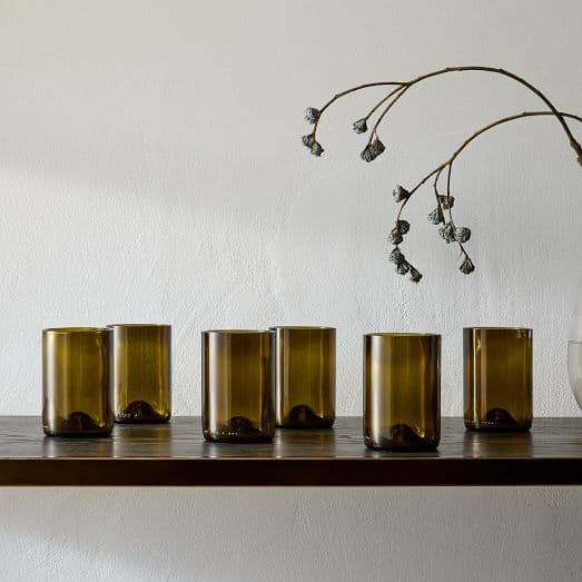 Vintage Drinking Glass (Set of 6)