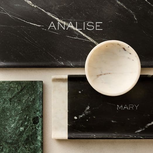 Foundations Marble Trays & Bowls