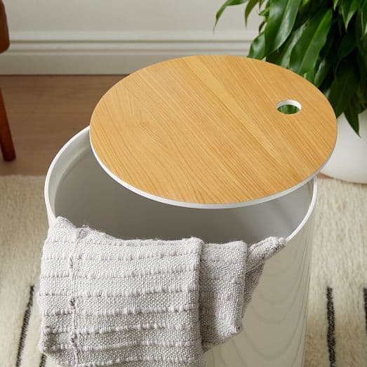 Jasper Wood Lidded Baskets