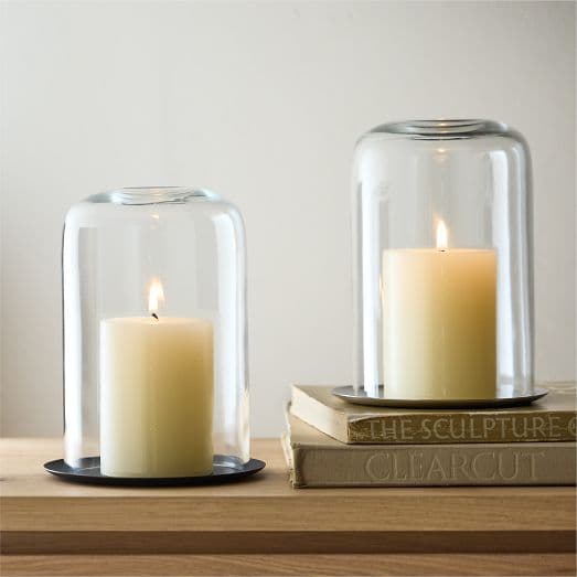 Kuba Glass & Metal Cloche
